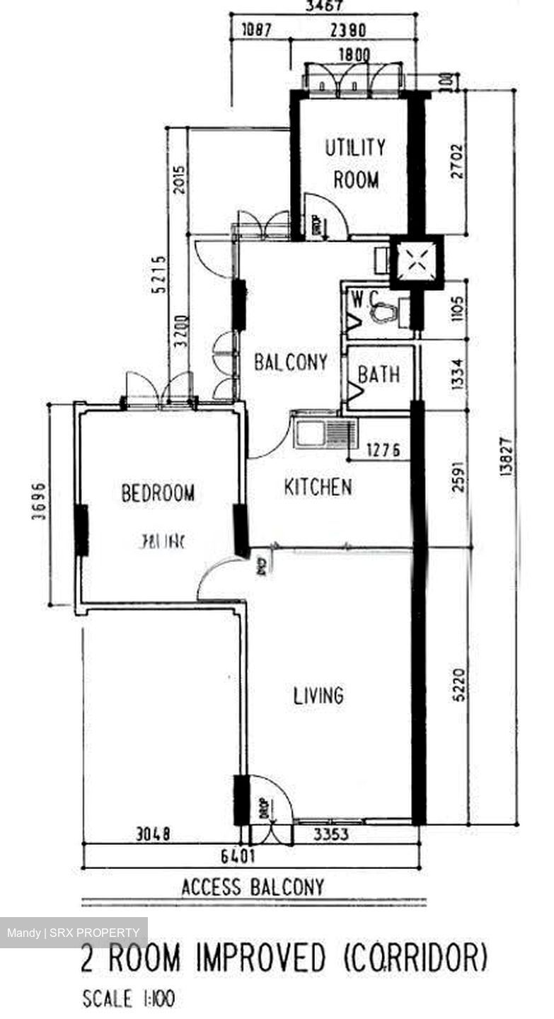 Blk 10 Chin Swee View (Bukit Merah), HDB 2 Rooms #626883391